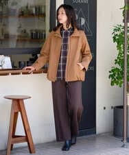 PZJAH01450 GEORGES RECH(ジョルジュ・レッシュ) スタンドカラーブルゾン ベージュ