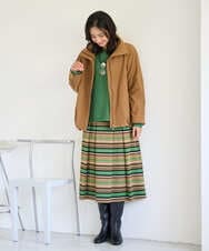PZJAH01450 GEORGES RECH(ジョルジュ・レッシュ) スタンドカラーブルゾン ベージュ