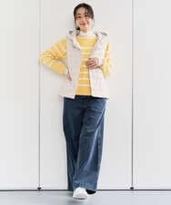 PZJEE08360 GEORGES RECH(ジョルジュ・レッシュ) タフタダウンベスト ベージュ