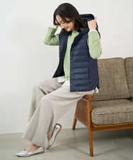 PZJEE08360 GEORGES RECH(ジョルジュ・レッシュ) タフタダウンベスト ベージュ