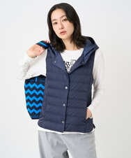 PZJEE08360 GEORGES RECH(ジョルジュ・レッシュ) タフタダウンベスト ベージュ