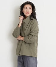 PZJET32390 GEORGES RECH(ジョルジュ・レッシュ) グログランコンパクトジャケット ライトベージュ