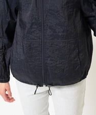 PZJGA01360 GEORGES RECH(ジョルジュ・レッシュ) シアースタンドギャザーブルゾン ネイビー