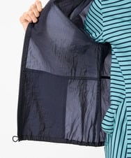 PZJGA01360 GEORGES RECH(ジョルジュ・レッシュ) シアースタンドギャザーブルゾン ネイビー