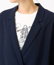 PZJGA07390 GEORGES RECH(ジョルジュ・レッシュ) ダブルブレストヴィンテージテーラードジャケット ネイビー