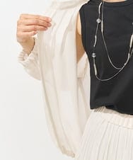 PZJGA40360 GEORGES RECH(ジョルジュ・レッシュ) シアーノーカラージャケット ブラック