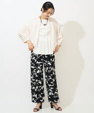 PZJGA40360 GEORGES RECH(ジョルジュ・レッシュ) シアーノーカラージャケット ブラック