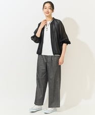PZJGA40360 GEORGES RECH(ジョルジュ・レッシュ) シアーノーカラージャケット ブラック