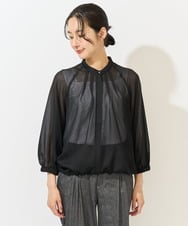 PZJGA40360 GEORGES RECH(ジョルジュ・レッシュ) シアーノーカラージャケット ブラック
