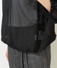 PZJGA40360 GEORGES RECH(ジョルジュ・レッシュ) シアーノーカラージャケット ブラック