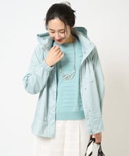 PZJGB30430 GEORGES RECH(ジョルジュ・レッシュ) シャンブレーシルックタフタブルゾン グリーン