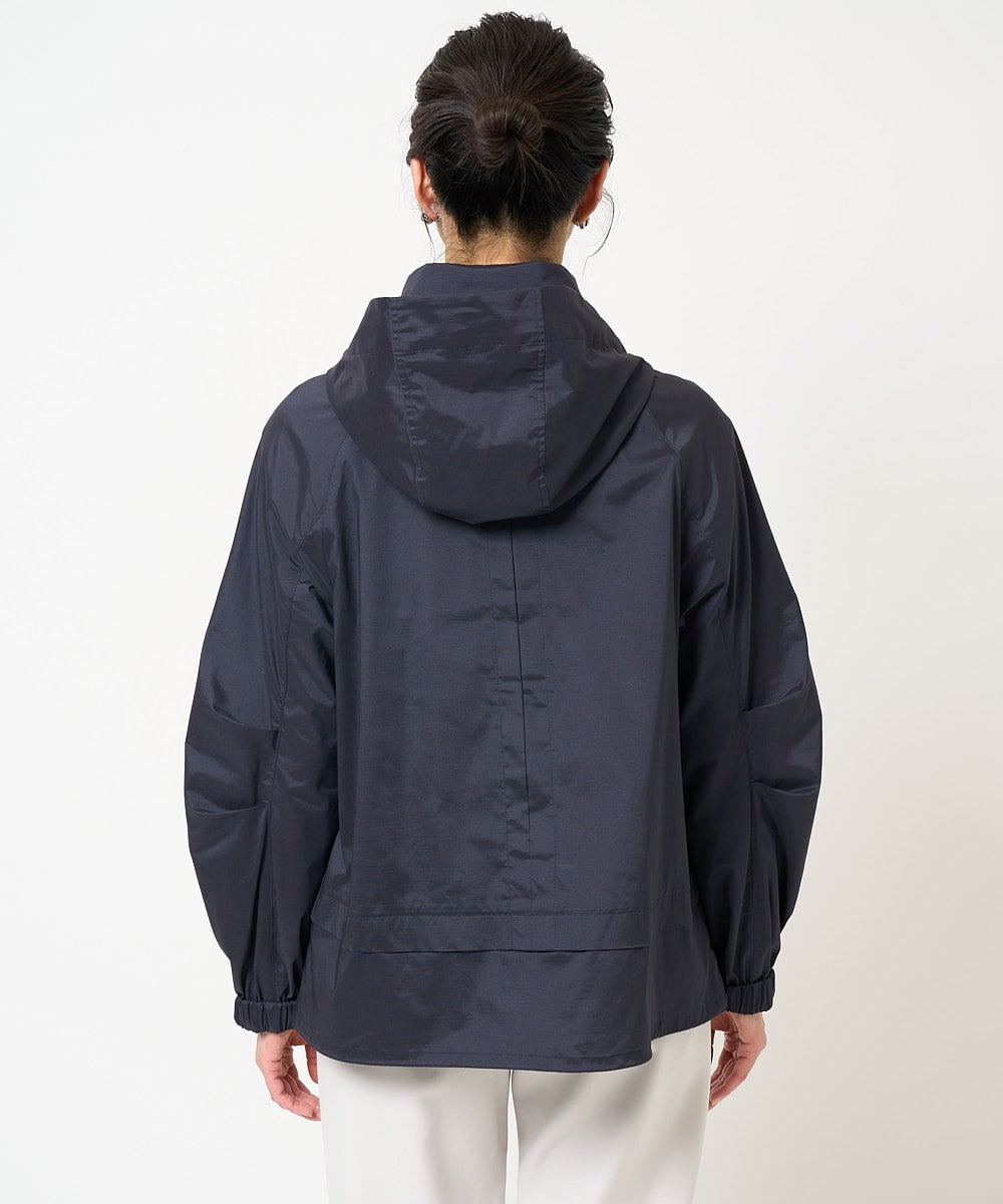 PZJGB30430 GEORGES RECH(ジョルジュ・レッシュ) シャンブレーシルックタフタブルゾン ネイビー