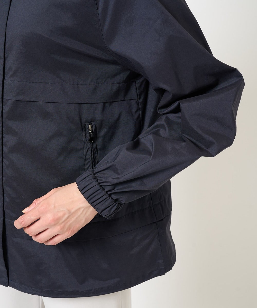 PZJGB30430 GEORGES RECH(ジョルジュ・レッシュ) シャンブレーシルックタフタブルゾン ネイビー