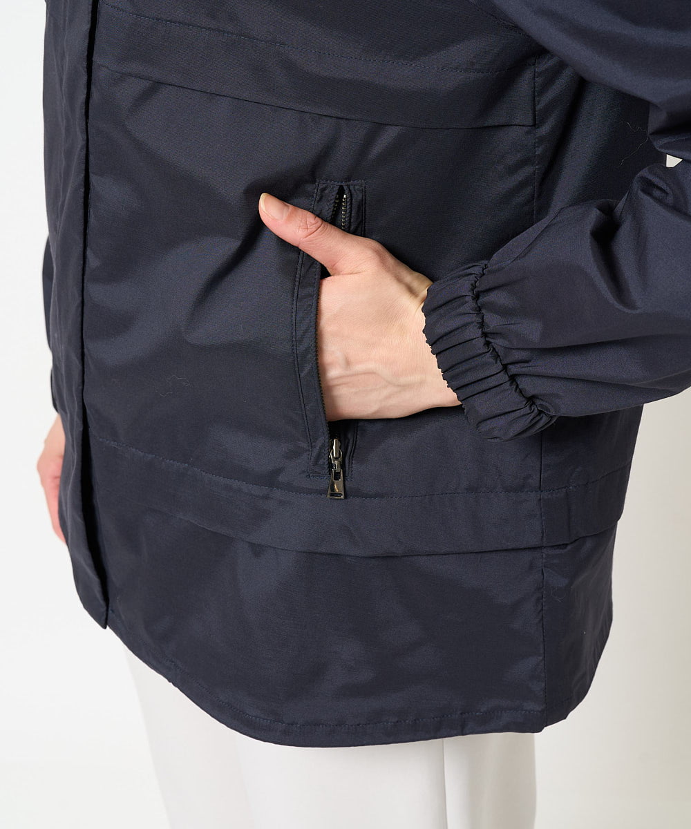PZJGB30430 GEORGES RECH(ジョルジュ・レッシュ) シャンブレーシルックタフタブルゾン ネイビー