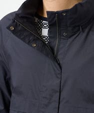 PZJGB30430 GEORGES RECH(ジョルジュ・レッシュ) シャンブレーシルックタフタブルゾン ネイビー