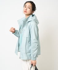 PZJGB30430 GEORGES RECH(ジョルジュ・レッシュ) シャンブレーシルックタフタブルゾン ネイビー