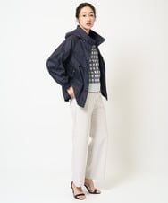 PZJGB30430 GEORGES RECH(ジョルジュ・レッシュ) シャンブレーシルックタフタブルゾン ネイビー