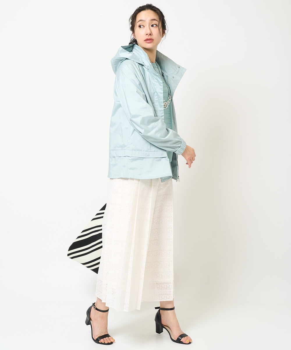 PZJGB30430 GEORGES RECH(ジョルジュ・レッシュ) シャンブレーシルックタフタブルゾン ネイビー