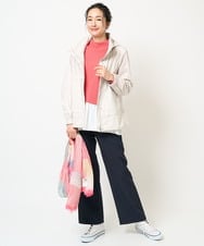 PZJGB30430 GEORGES RECH(ジョルジュ・レッシュ) シャンブレーシルックタフタブルゾン ネイビー