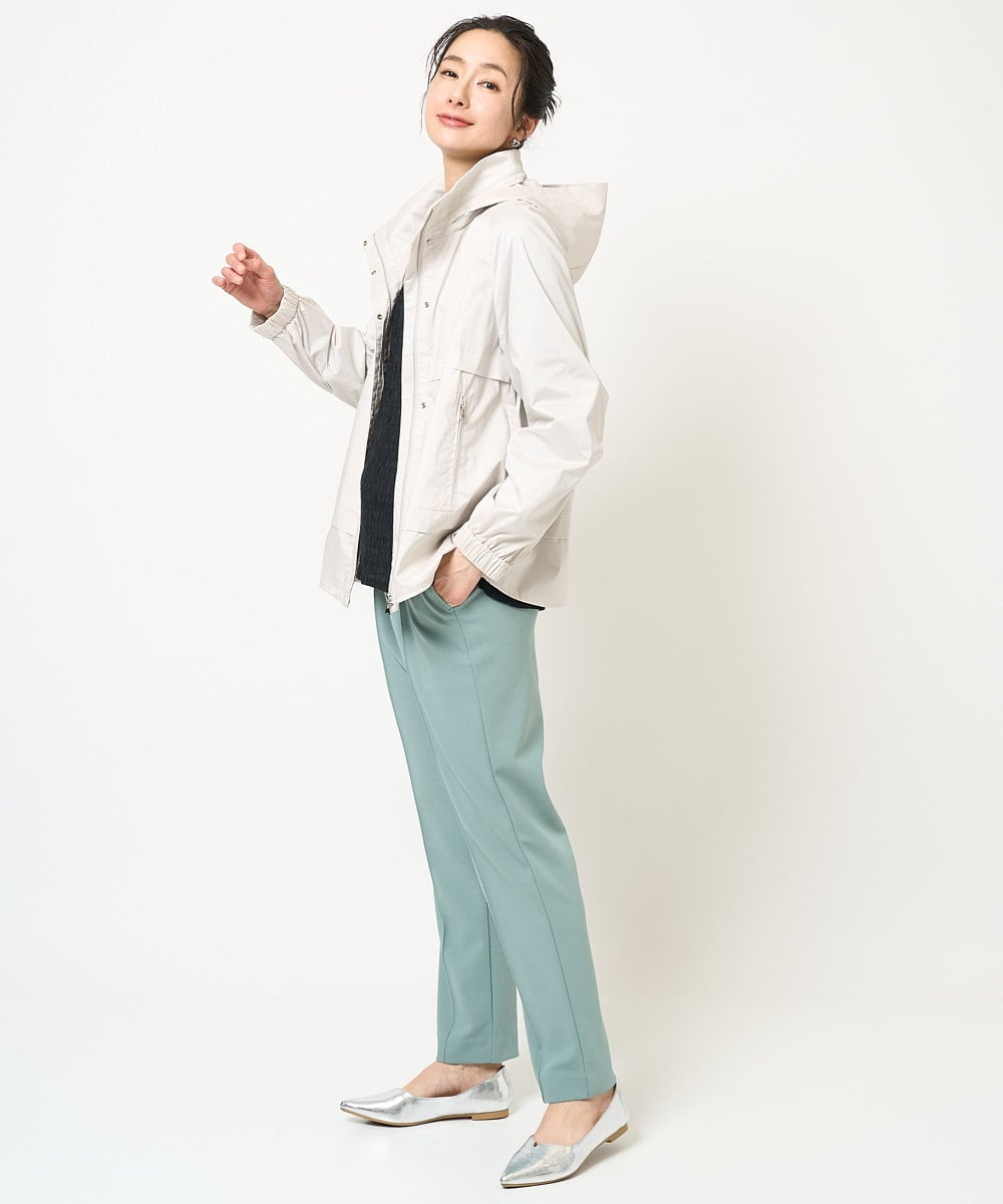 PZJGB30430 GEORGES RECH(ジョルジュ・レッシュ) シャンブレーシルックタフタブルゾン ネイビー