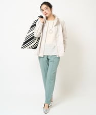 PZJGB30430 GEORGES RECH(ジョルジュ・レッシュ) シャンブレーシルックタフタブルゾン ネイビー