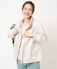 PZJGB30430 GEORGES RECH(ジョルジュ・レッシュ) シャンブレーシルックタフタブルゾン ネイビー