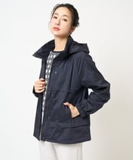 PZJGB30430 GEORGES RECH(ジョルジュ・レッシュ) シャンブレーシルックタフタブルゾン ネイビー