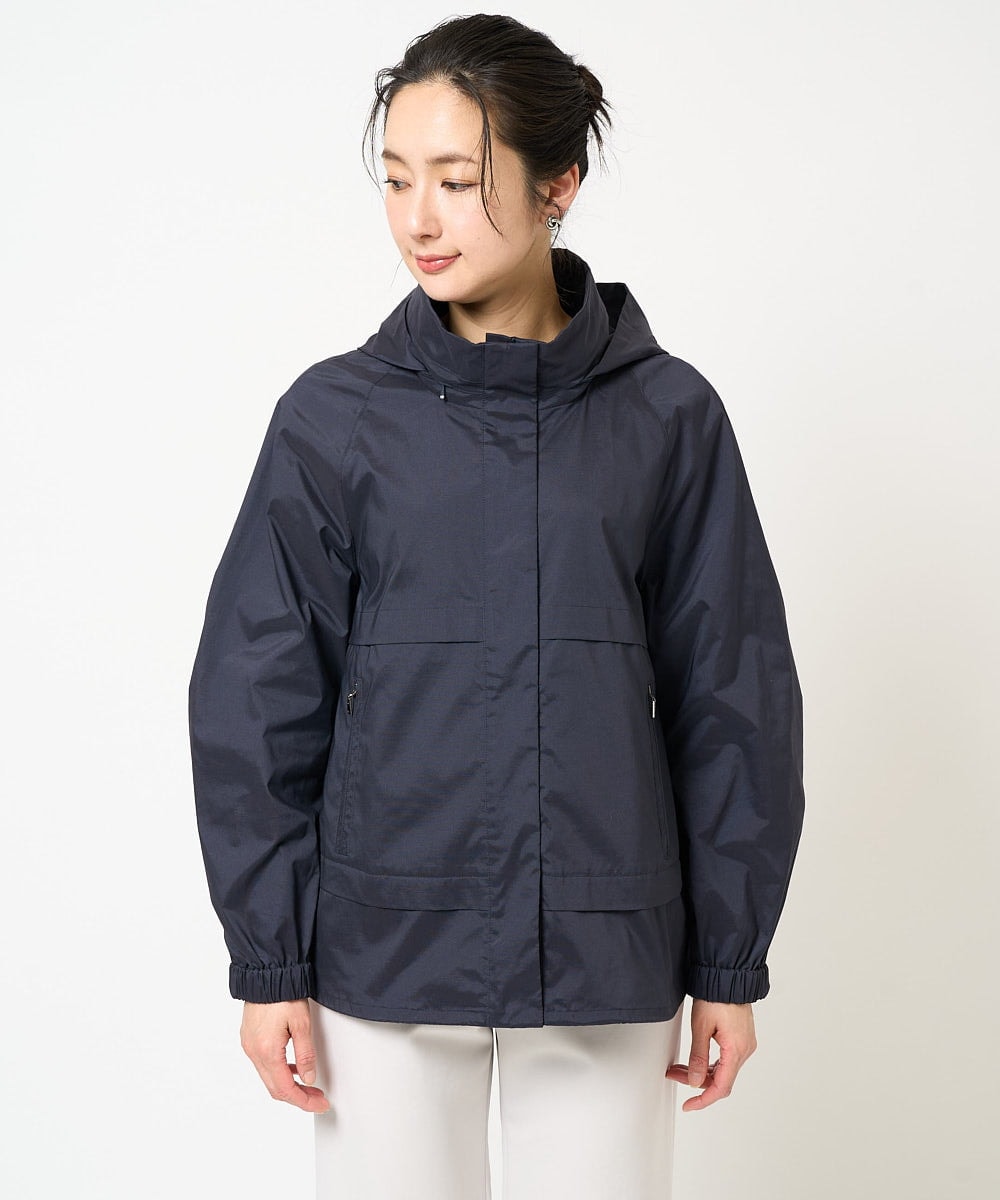 PZJGB30430 GEORGES RECH(ジョルジュ・レッシュ) シャンブレーシルックタフタブルゾン ネイビー