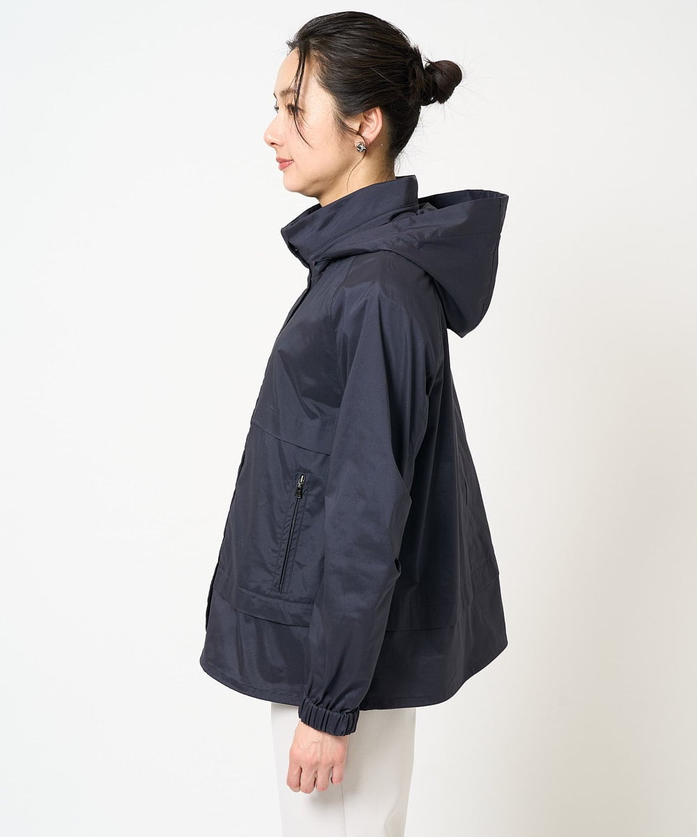 PZJGB30430 GEORGES RECH(ジョルジュ・レッシュ) シャンブレーシルックタフタブルゾン ネイビー
