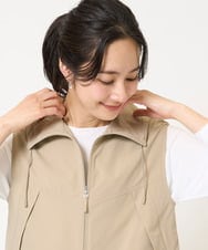 PZJGB40330 GEORGES RECH(ジョルジュ・レッシュ)  [セットアップ対応]テックスブリッドタフタ4WAYベスト ネイビー