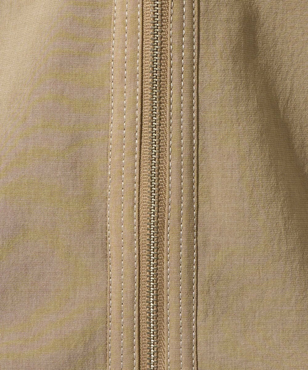 PZJGD12360 GEORGES RECH(ジョルジュ・レッシュ)  [セットアップ対応]ノーカラージップジャケット ブラック