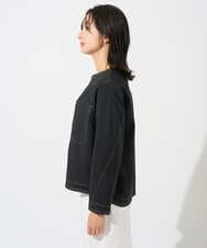 PZJGD12360 GEORGES RECH(ジョルジュ・レッシュ)  [セットアップ対応]ノーカラージップジャケット ブラック