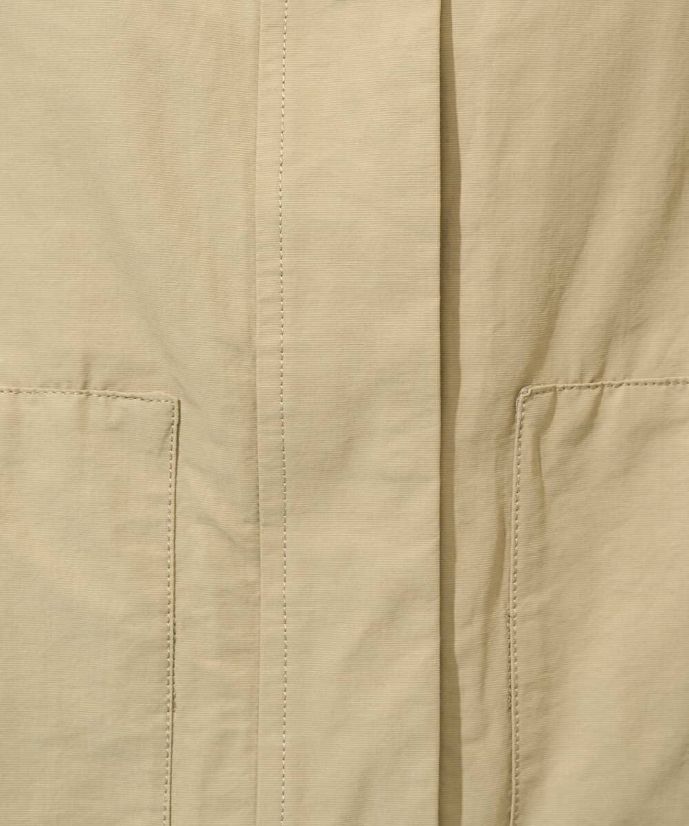 PZJGE35450 GEORGES RECH(ジョルジュ・レッシュ) グログランショートマウンテンパーカー ベージュ