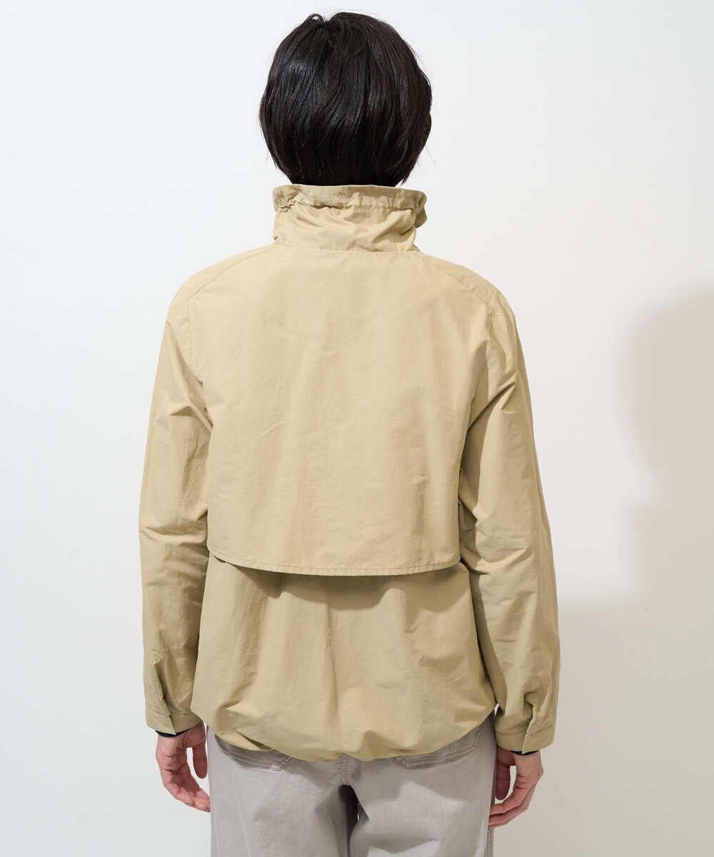 PZJGE35450 GEORGES RECH(ジョルジュ・レッシュ) グログランショートマウンテンパーカー ベージュ