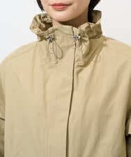 PZJGE35450 GEORGES RECH(ジョルジュ・レッシュ) グログランショートマウンテンパーカー ベージュ