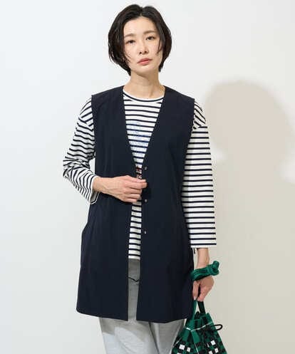 PZJGE40330 GEORGES RECH  [セットアップ対応]4WAYタフタロングジレ