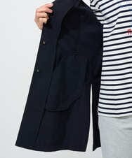 PZJGE40330 GEORGES RECH(ジョルジュ・レッシュ)  [セットアップ対応]4WAYタフタロングジレ ネイビー