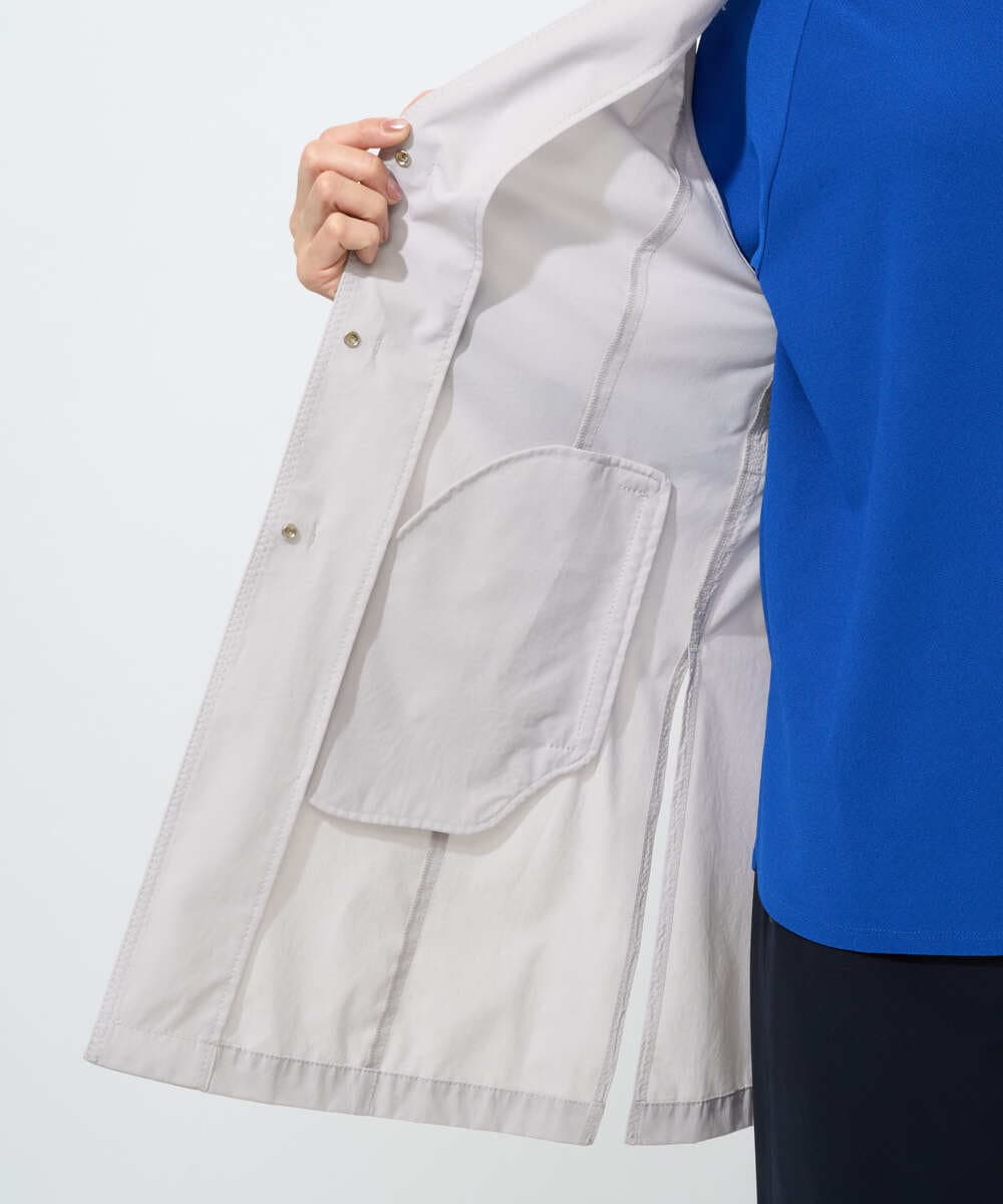 PZJGE40330 GEORGES RECH(ジョルジュ・レッシュ)  [セットアップ対応]4WAYタフタロングジレ ネイビー