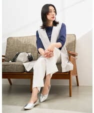 PZJGE40330 GEORGES RECH(ジョルジュ・レッシュ)  [セットアップ対応]4WAYタフタロングジレ ネイビー