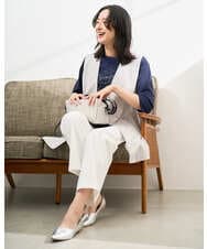 PZJGE40330 GEORGES RECH(ジョルジュ・レッシュ)  [セットアップ対応]4WAYタフタロングジレ ネイビー