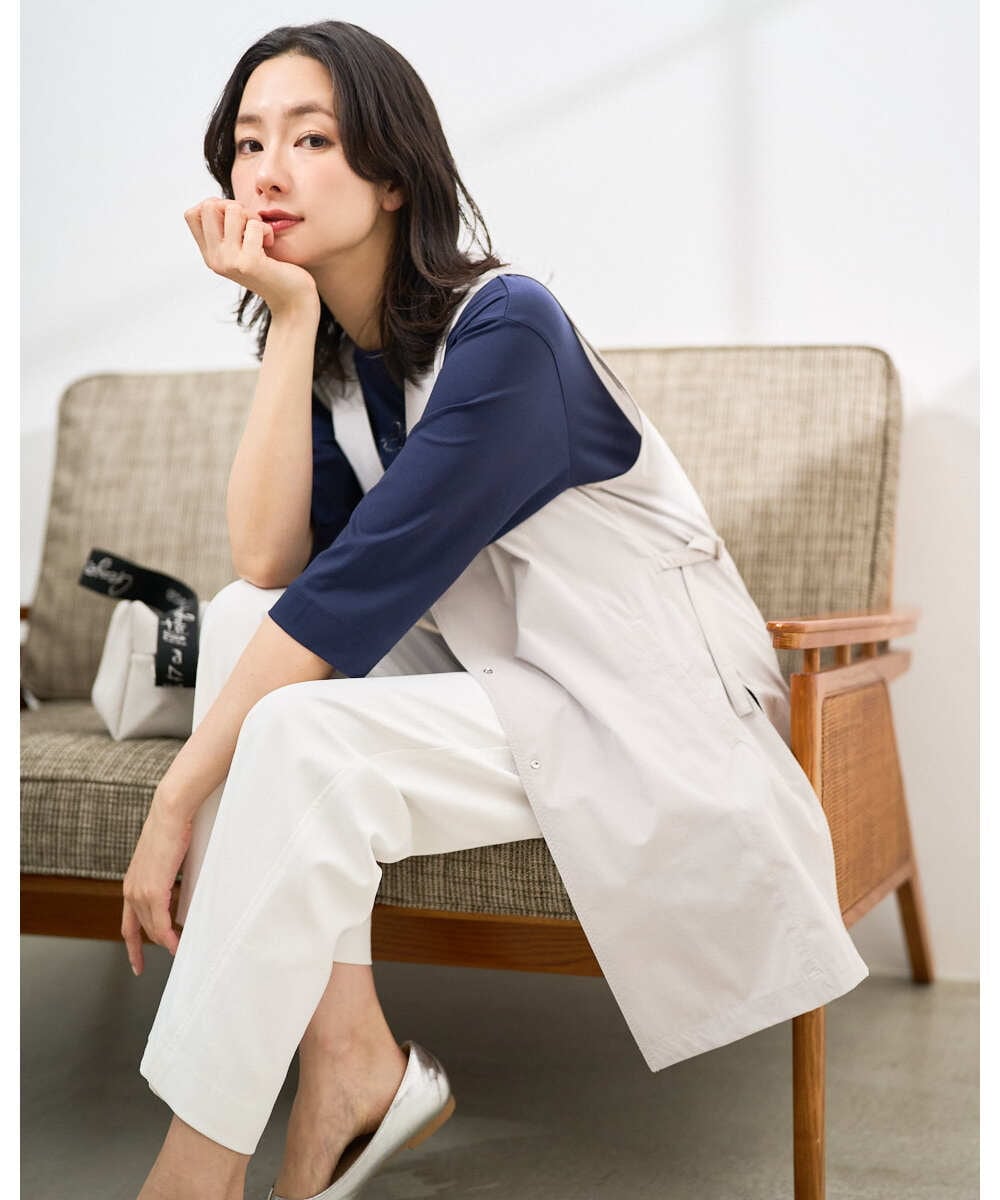 PZJGE40330 GEORGES RECH  [セットアップ対応]4WAYタフタロングジレ