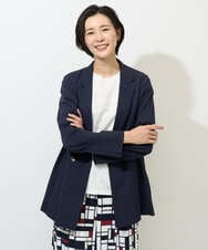 PZJGE47390 GEORGES RECH(ジョルジュ・レッシュ) ダブルブレストテーラードジャケット ネイビー