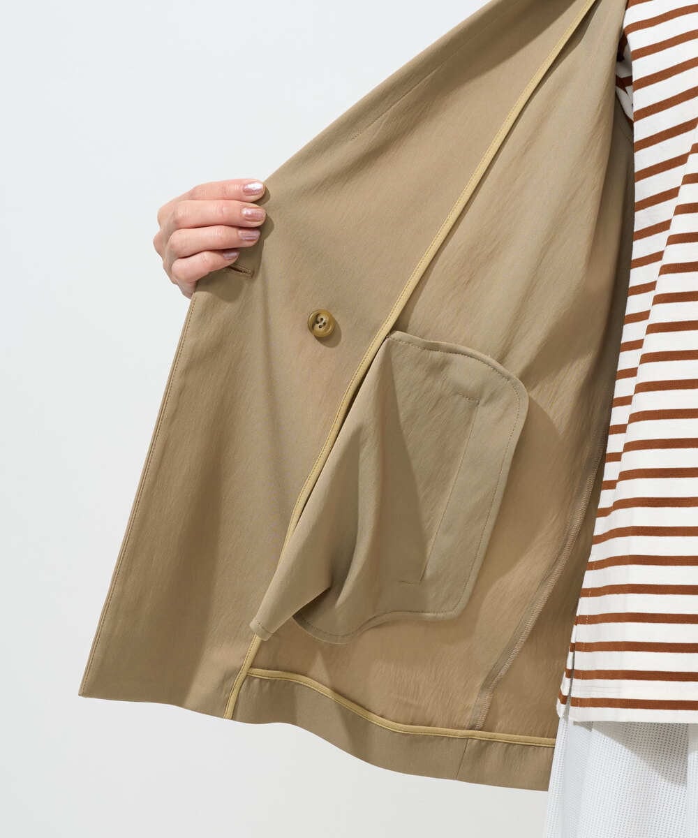 PZJGE47390 GEORGES RECH(ジョルジュ・レッシュ) ダブルブレストテーラードジャケット ベージュ