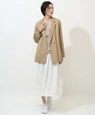 PZJGE47390 GEORGES RECH(ジョルジュ・レッシュ) ダブルブレストテーラードジャケット ベージュ