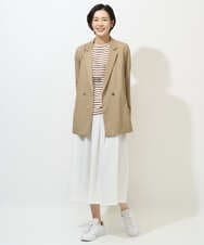 PZJGE47390 GEORGES RECH(ジョルジュ・レッシュ) ダブルブレストテーラードジャケット ベージュ