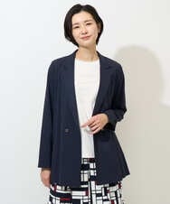 PZJGE47390 GEORGES RECH(ジョルジュ・レッシュ) ダブルブレストテーラードジャケット ベージュ