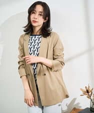 PZJGE47390 GEORGES RECH(ジョルジュ・レッシュ) ダブルブレストテーラードジャケット ベージュ