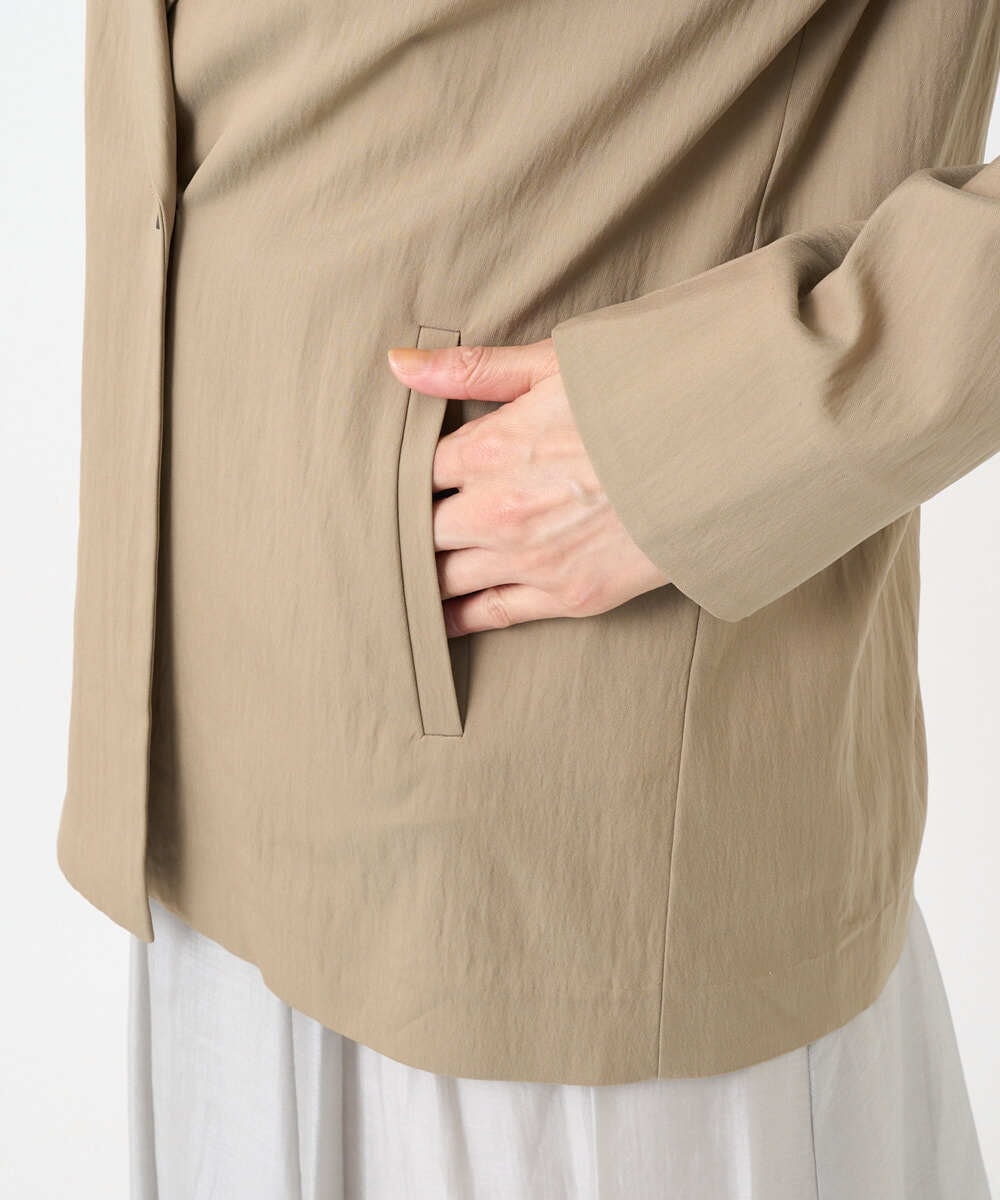 PZJGE47390 GEORGES RECH(ジョルジュ・レッシュ) ダブルブレストテーラードジャケット ベージュ