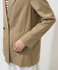 PZJGE47390 GEORGES RECH(ジョルジュ・レッシュ) ダブルブレストテーラードジャケット ベージュ