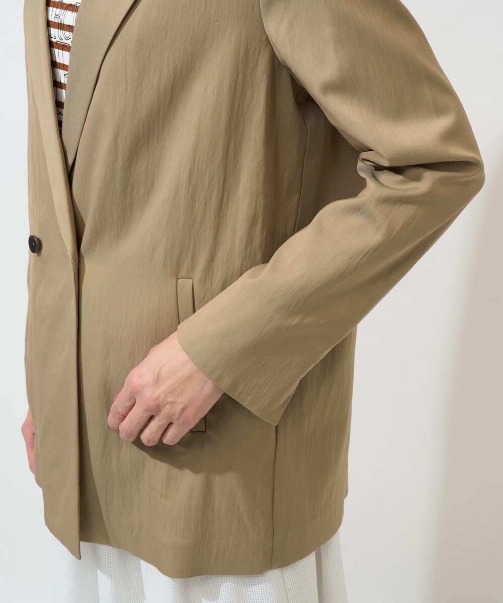 PZJGE47390 GEORGES RECH(ジョルジュ・レッシュ) ダブルブレストテーラードジャケット ベージュ